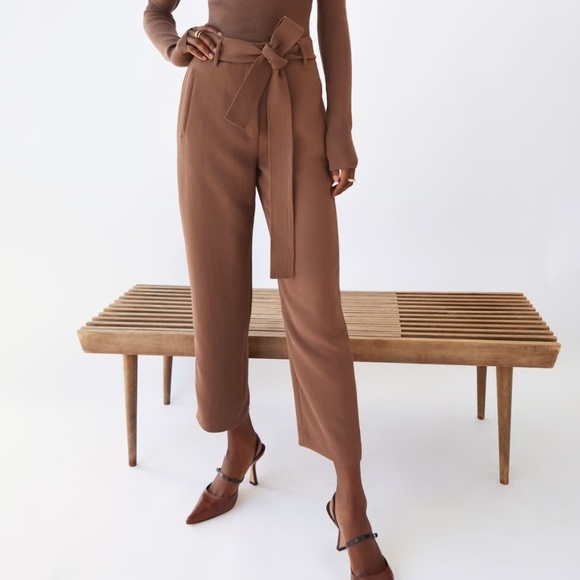 Wilfred Tie-Front Trousers - Picture 1 of 8